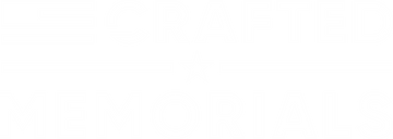 Crafted Memorials Logo White