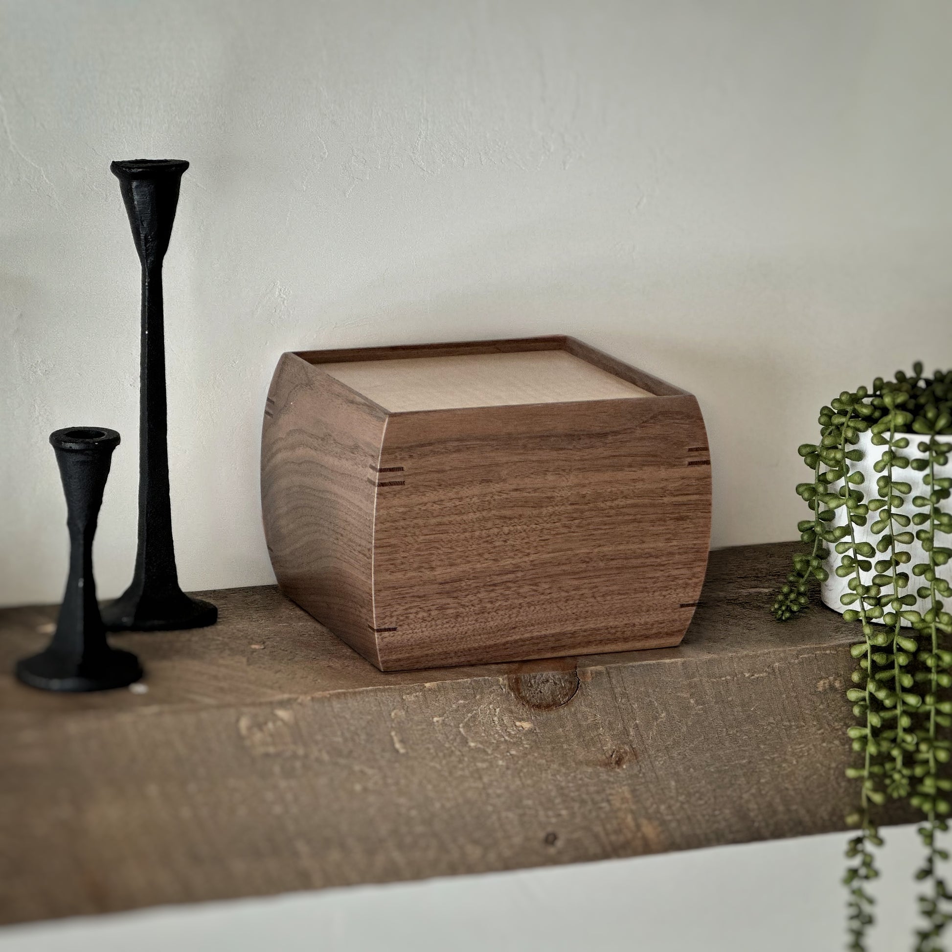 Urn for Ashes - Walnut-Crafted Memorials