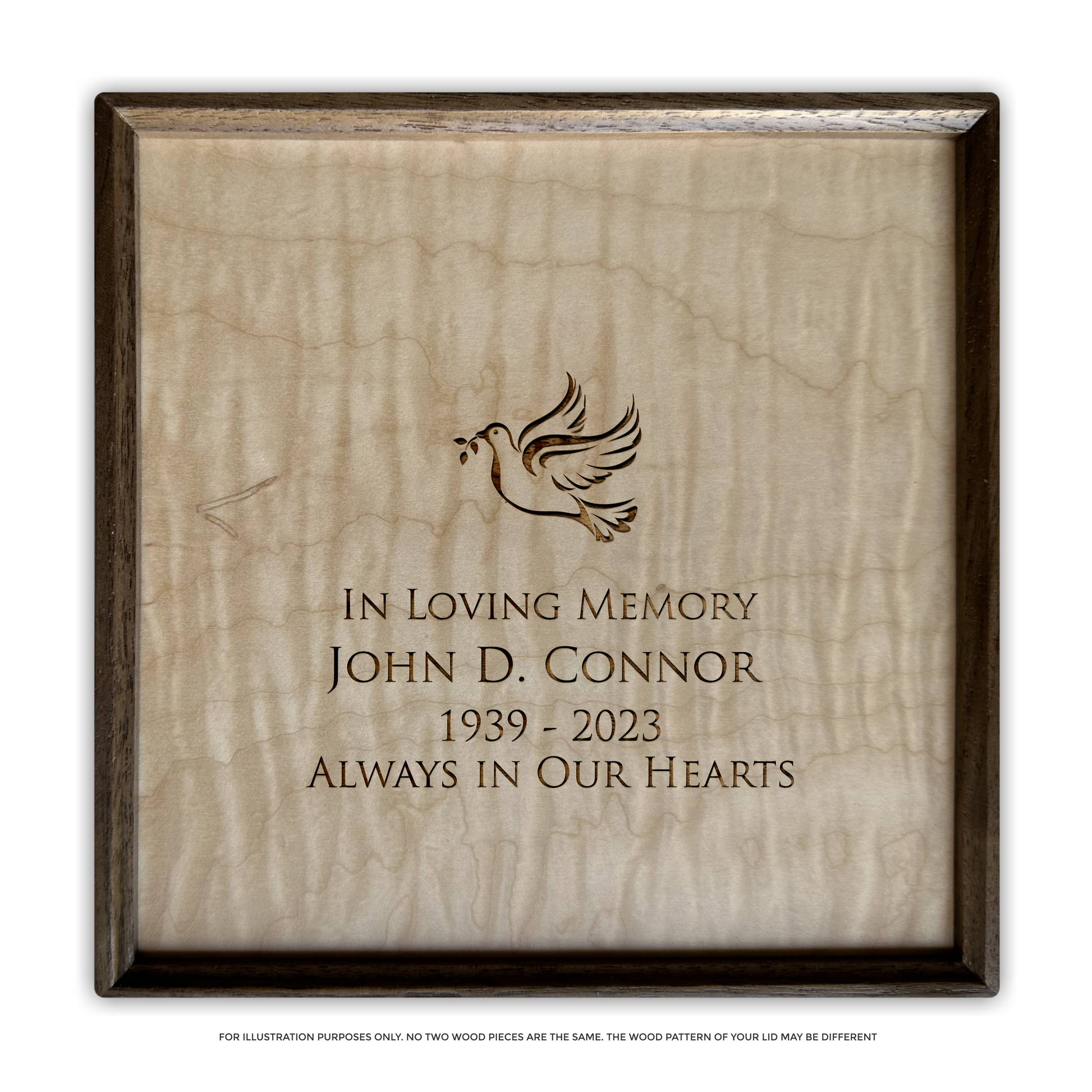 Urn for Ashes - Walnut-Crafted Memorials